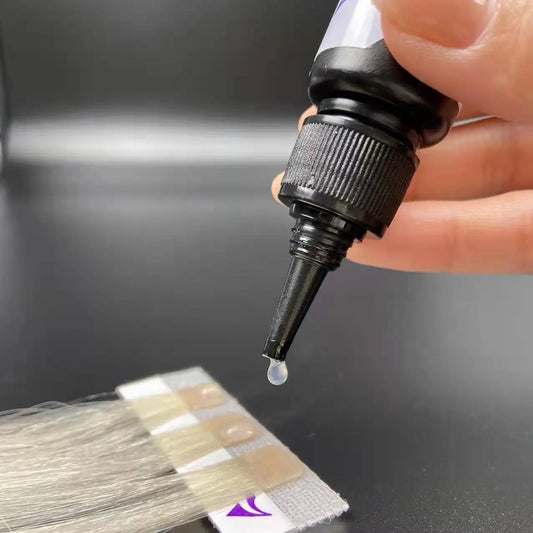 V light hair extensions glue